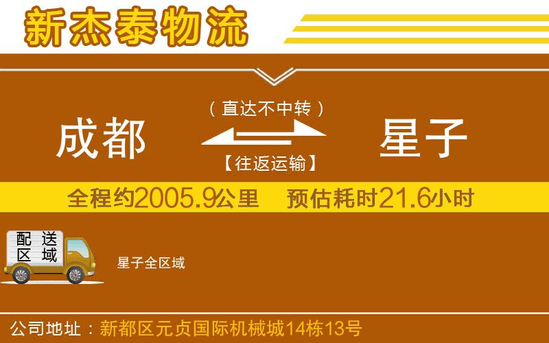 成都到星子專線